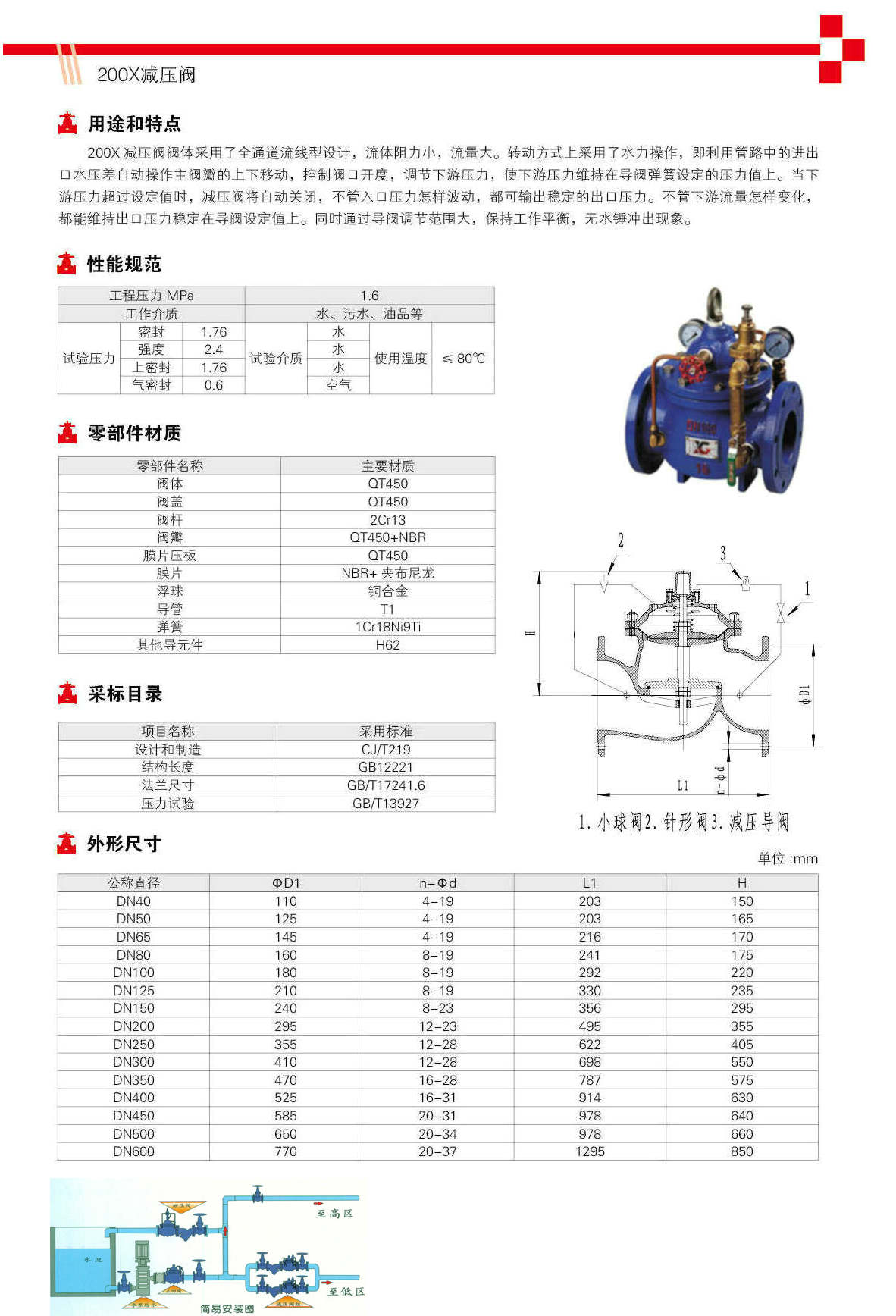 減壓穩(wěn)壓閥,200X可調(diào)減壓穩(wěn)壓閥尺寸結構圖 減壓穩(wěn)壓閥,200X可調(diào)減壓穩(wěn)壓閥尺寸結構圖